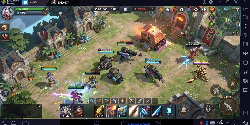 Tampilan menarik dari gameplay EMON77 yang penuh strategi.