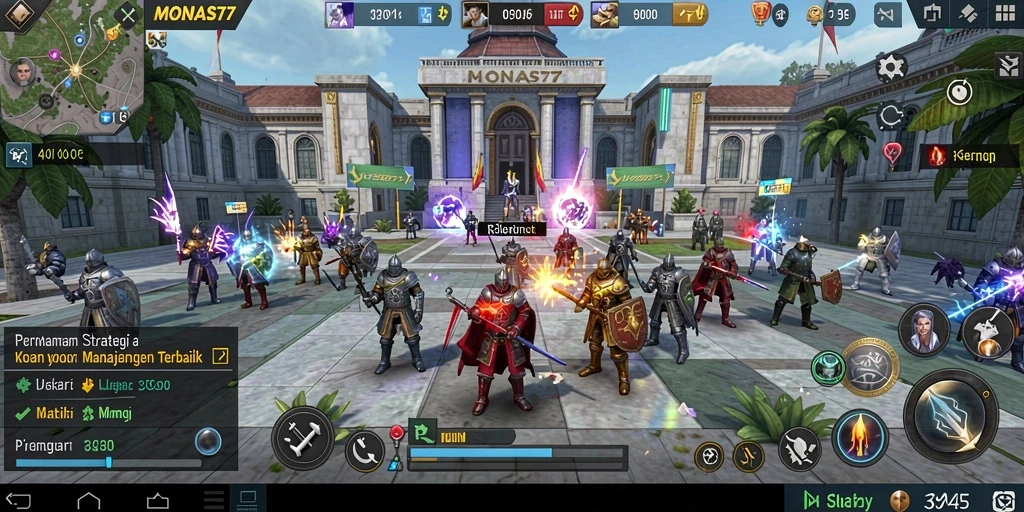 Tampilan menarik dengan strategi mendalam dalam gameplay SLG.