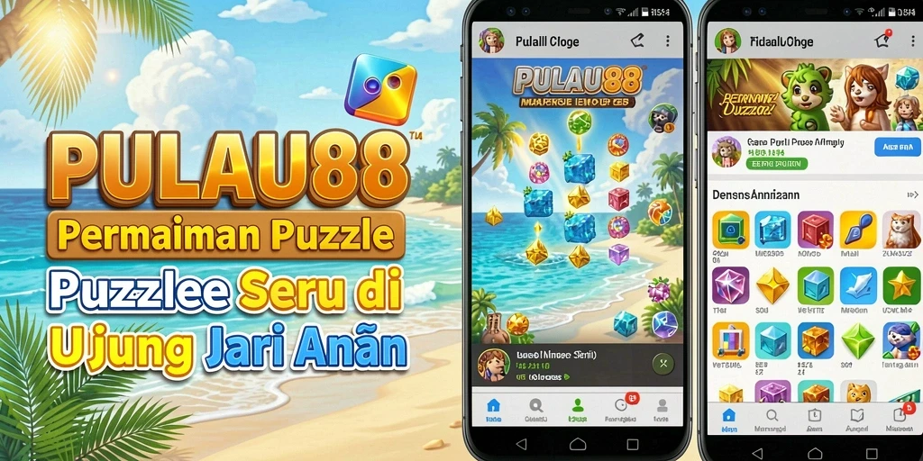 Screenshot PULAU88 menampilkan momen seru permainan Puzzle.