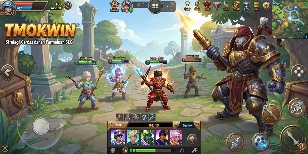 Gameplay menegangkan dan strategi yang mendalam dari TMOKWIN.