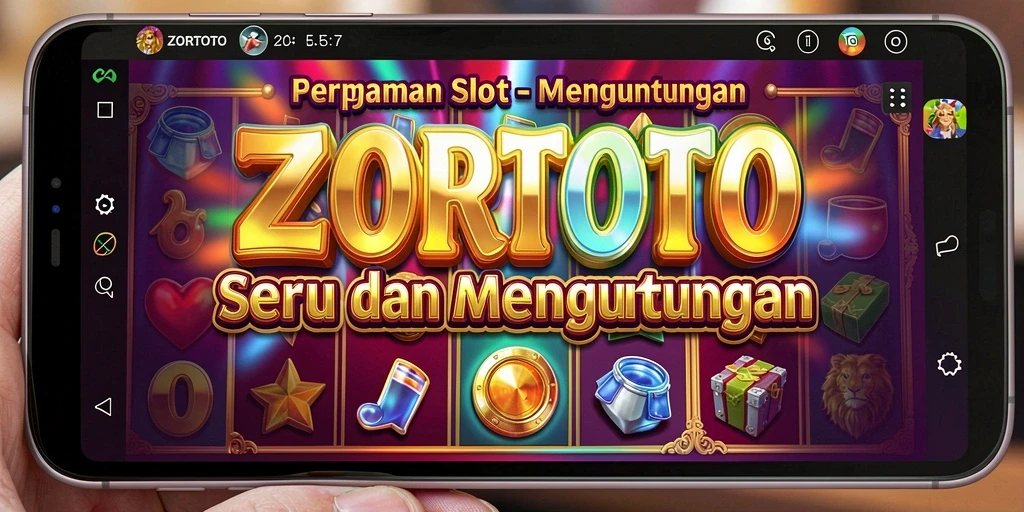 Tampilan gameplay Slot ZORTOTO yang menarik dan penuh warna.
